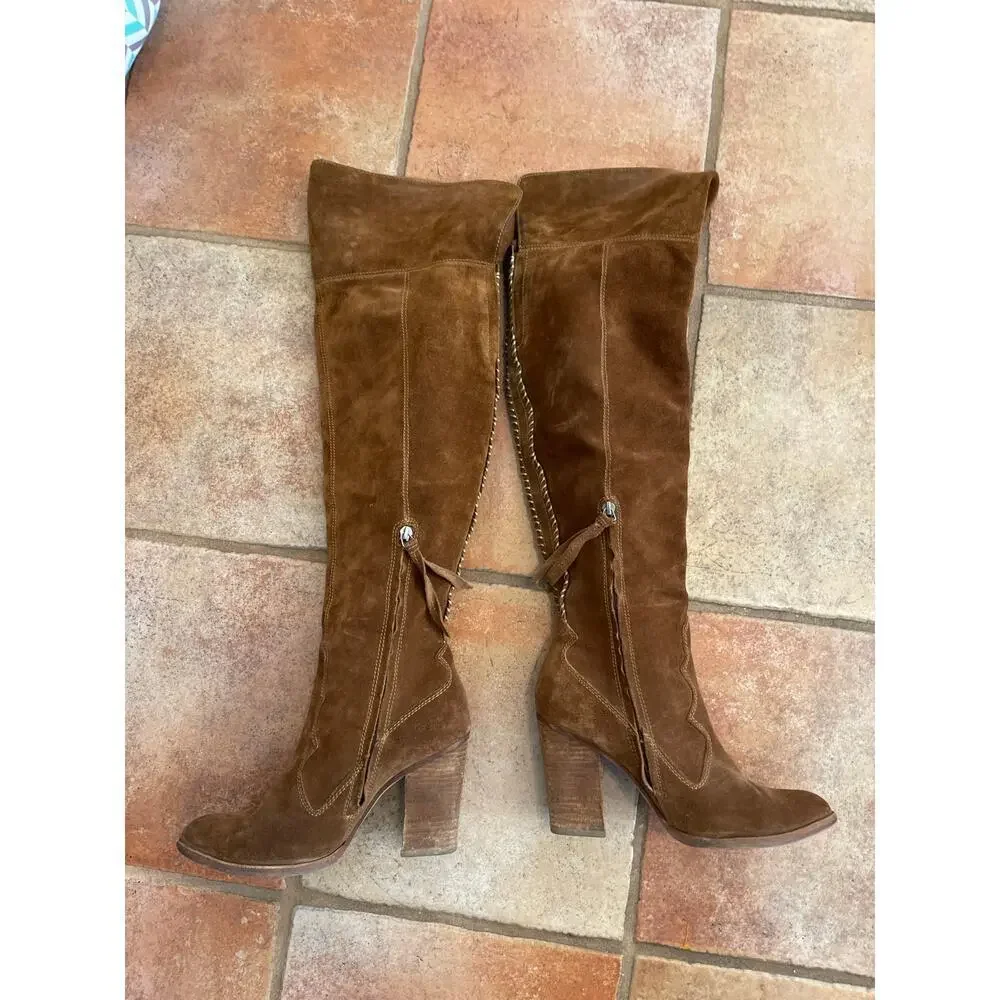 Dolce Vita CLIFF over the knee suede boots size 8.5 - Picture 9 of 10